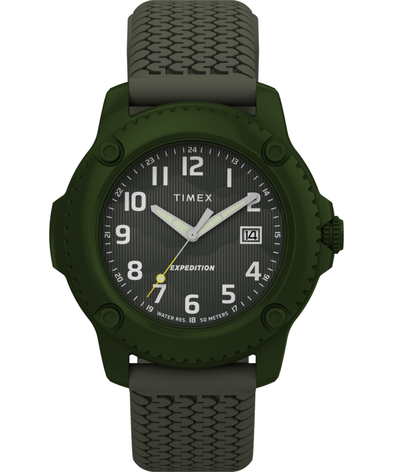 TW4B34700 Expedition® Timber 42mm Silicone Strap Watch  Primary Image