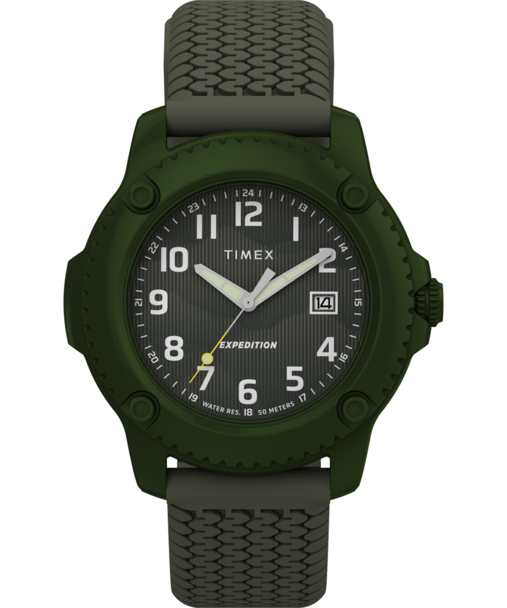 TW4B34700 Expedition® Timber 42mm Silicone Strap Watch  Primary Image