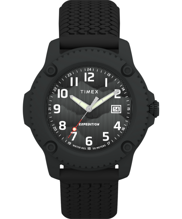 TW4B34800 Expedition® Timber 42mm Silicone Strap Watch  Primary Image