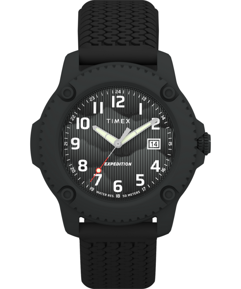 TW4B34800 Expedition® Timber 42mm Silicone Strap Watch  Primary Image