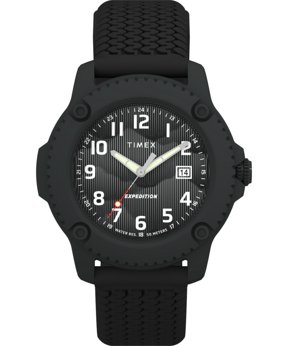 TW4B34800 Expedition® Timber 42mm Silicone Strap Watch  Primary Image