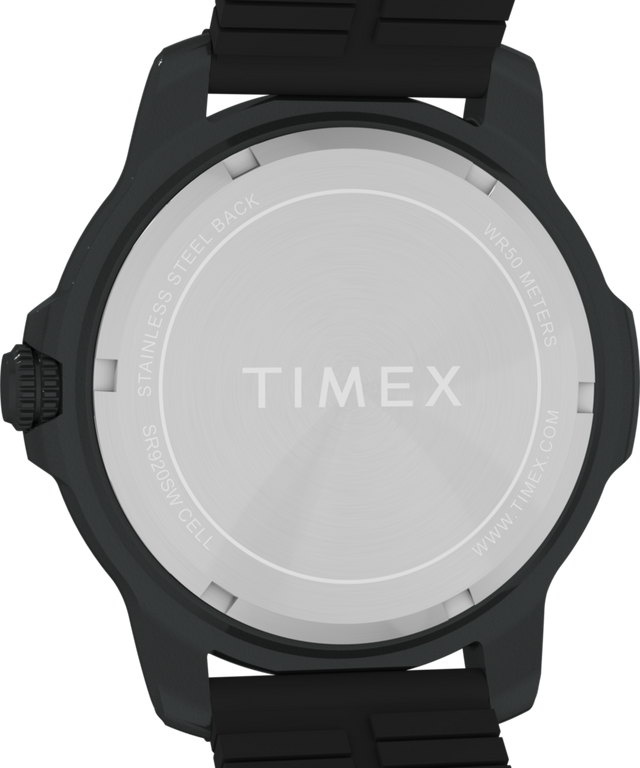 TW4B34800 Expedition® Timber 42mm Silicone Strap Watch  Caseback Image