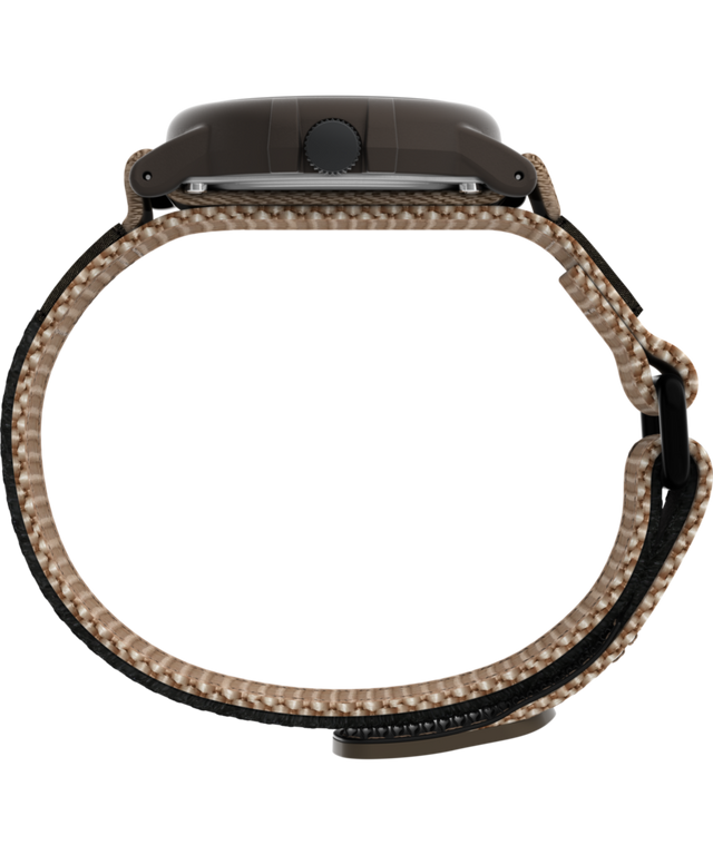 TW4B34900 Peanuts® x Timex Camper Ski 38mm Fabric Strap Watch Profile Image