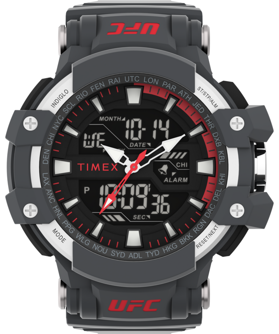 TW5M51900 Timex UFC Combat 53mm Resin Strap Watch Primary Image