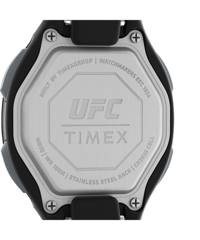 TW5M52000 Timex UFC Takedown 33mm Resin Strap Watch Caseback Image