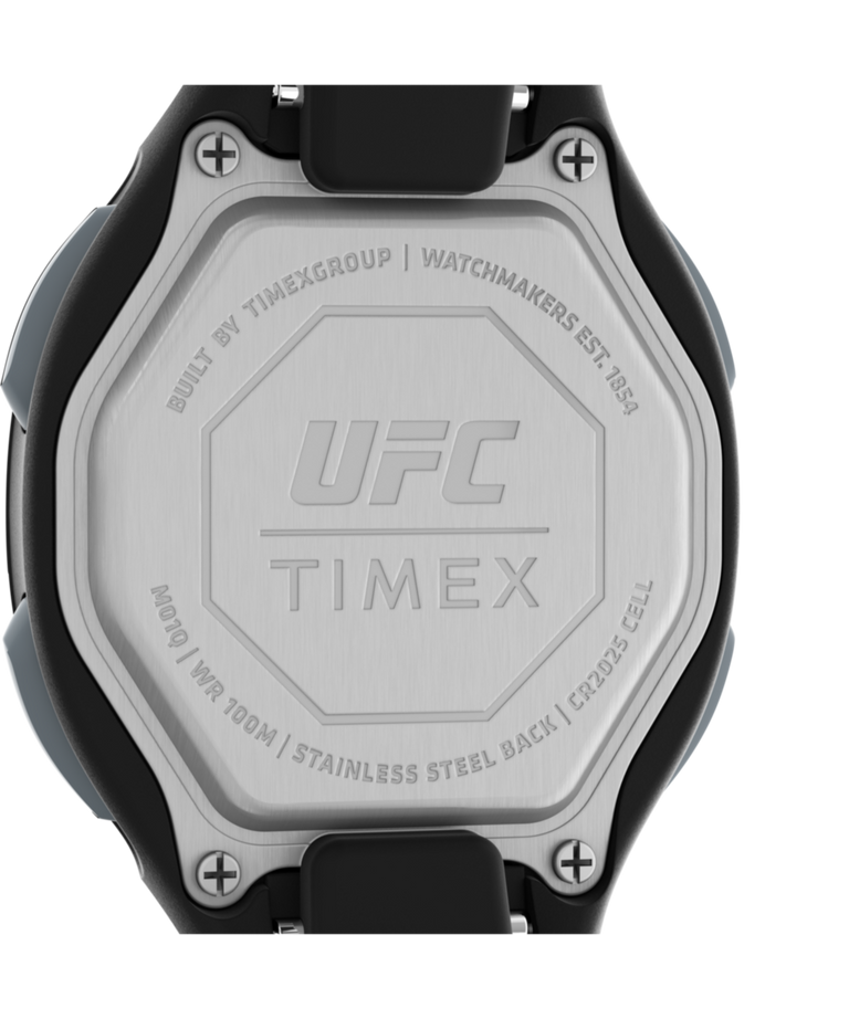 TW5M52000 Timex UFC Takedown 33mm Resin Strap Watch Caseback Image