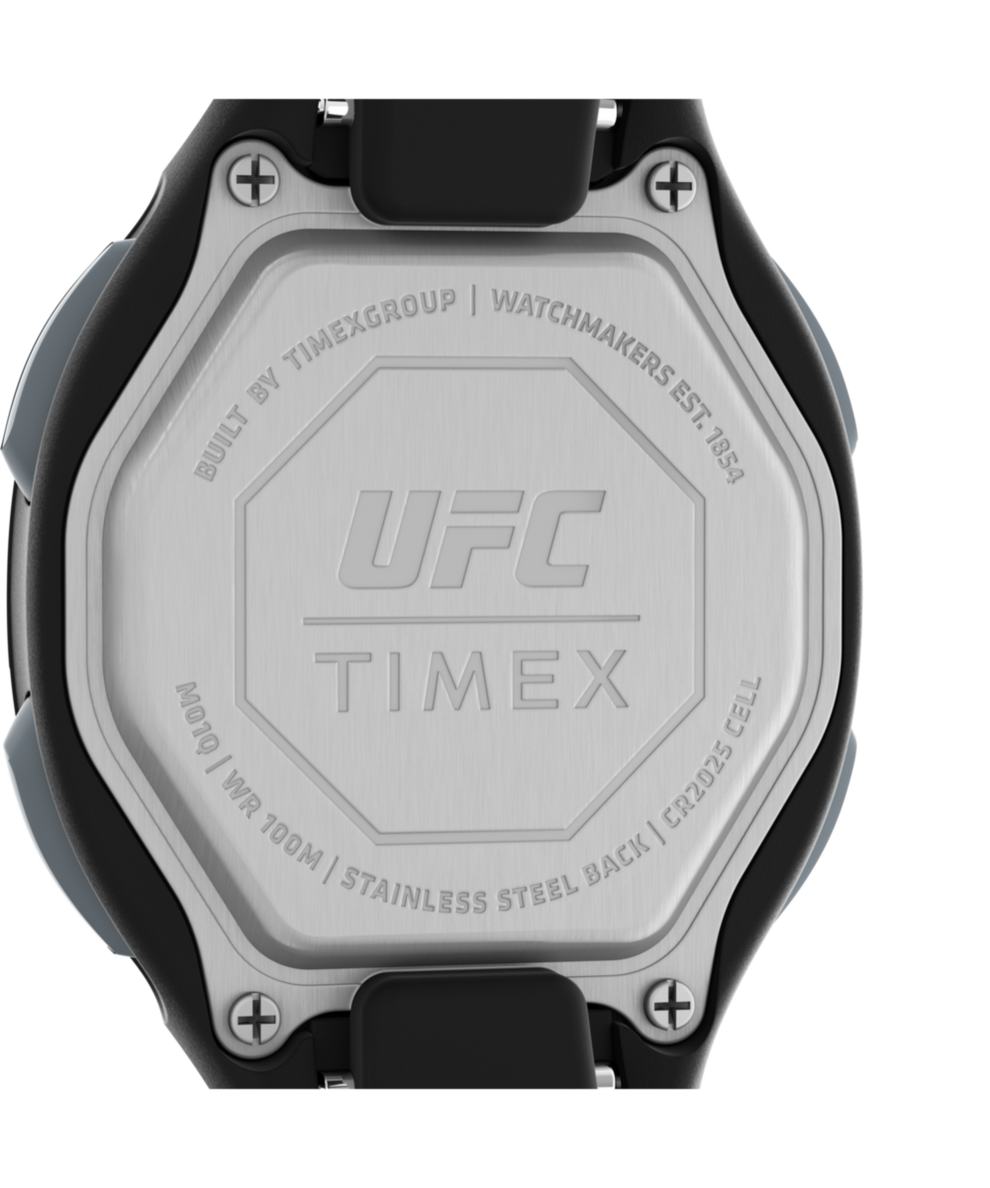 TW5M52000 Timex UFC Takedown 33mm Resin Strap Watch Caseback Image