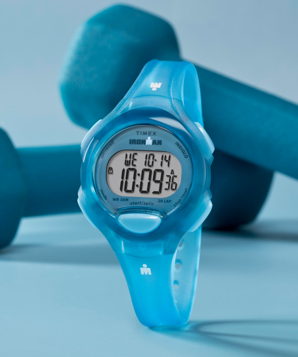 TIMEX® IRONMAN® Essential 30 34mm Resin Strap Watch TW5M65800