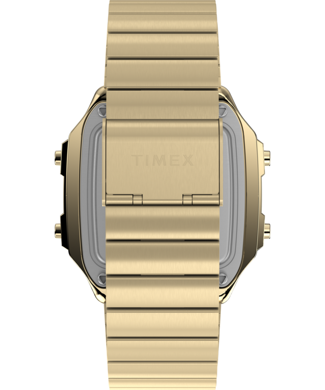 TW5M69000 World Time Digital 40mm Stainless Steel Bracelet Watch Strap Image