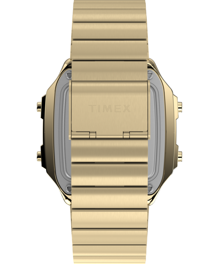 TW5M69000 World Time Digital 40mm Stainless Steel Bracelet Watch Strap Image