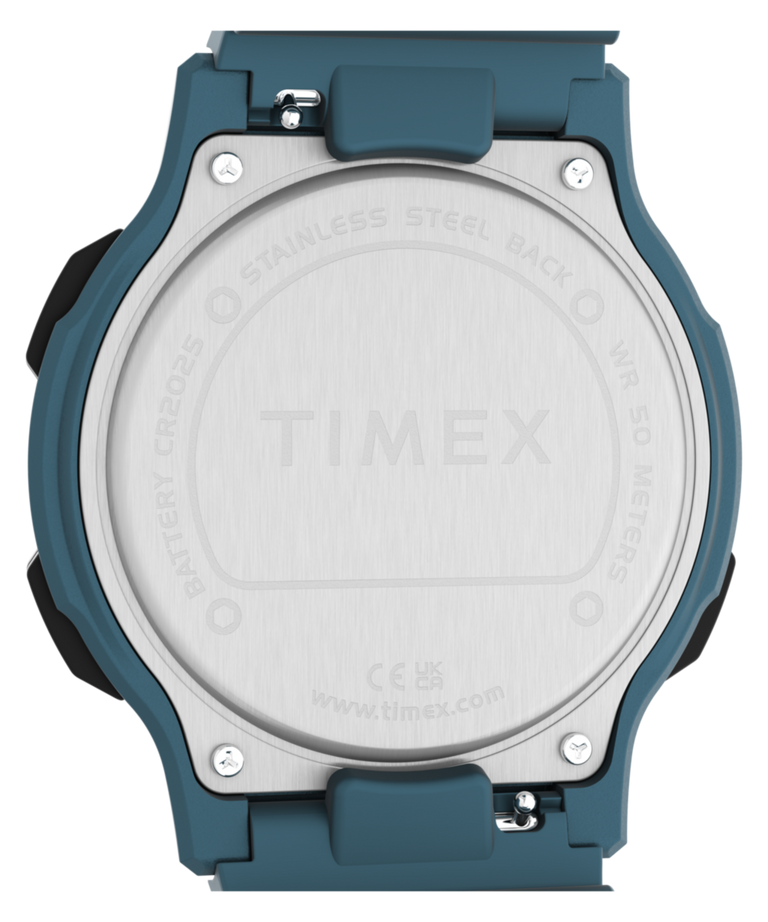 TW5M73800 Retroware Digital 46mm Resin Strap Watch Caseback Image