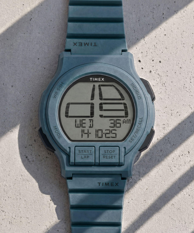 TW5M73800 Retroware Digital 46mm Resin Strap Watch Campaign Key Silhouettes (Beauty shots) Image