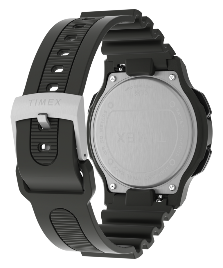 TW5M74000 Retroware Digital 46mm Resin Strap Watch Caseback with Attachment Image