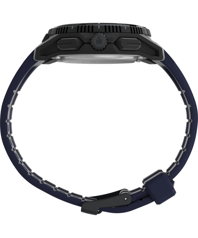 TW5M74100 TIMEX® IRONMAN® Adrenaline 46.5mm Resin Strap Watch Profile Image