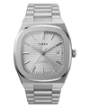 TW6A00500 Timex® Automatic E Line 38mm Stainless Steel Bracelet Watch Primary Image