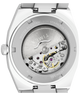 TW6A00700 Timex® Automatic E Line 38mm Stainless Steel Bracelet Watch Caseback Image