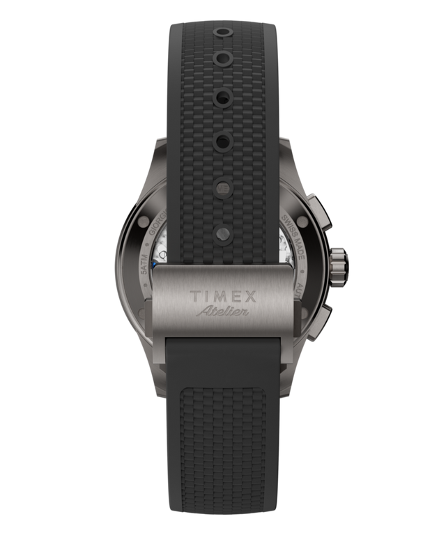 TW6A02800 Timex Atelier Chronograph Automatic M1a Ti 42mm Swiss Made NBR Synthetic Rubber Strap Strap Image