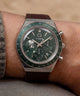 TW6A04400 Peanuts® x Q Timex Chronograph 40mm Leather Strap Watch Primary Wrist Image