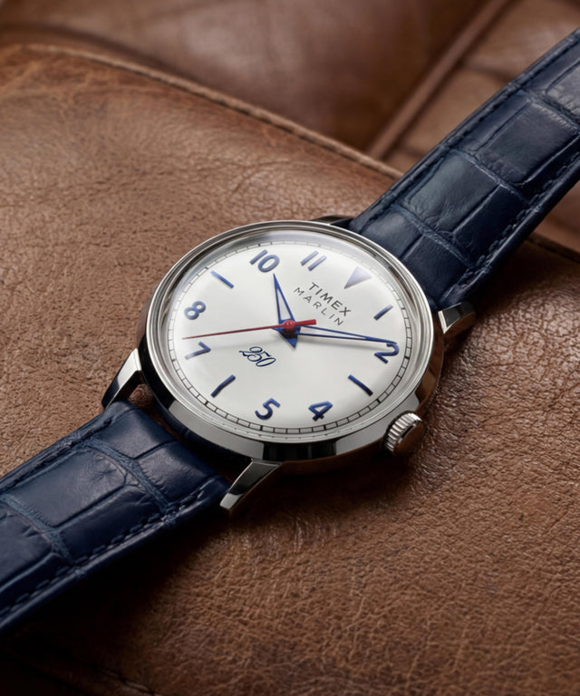 TW6A06200 Marlin® America 250 34mm Leather Strap Watch Campaign Key Silhouettes (Beauty shots) Image