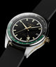 TW6A07300 Timex Atelier GMT Première M1a 38mm Swiss Made Automatic NBR Synthetic Rubber Strap Campaign Key Silhouettes (Beauty shots) Image