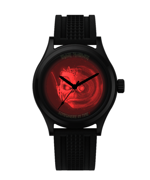 Timex for Iron Maiden 1986 Tribute 40mm HNBR Strap Watch
