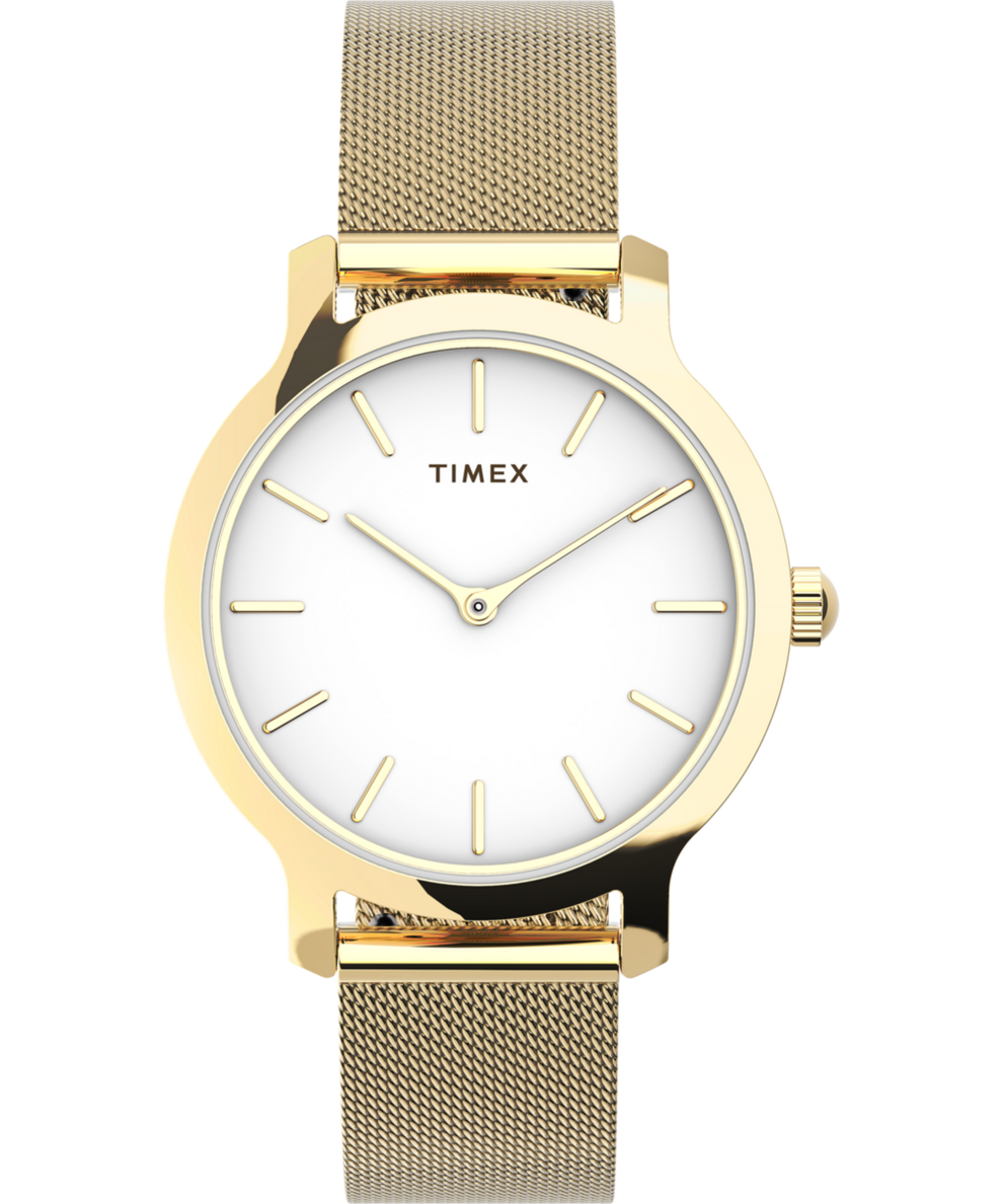 TWG067000 Transcend 31mm Stainless Steel Mesh Band Watch Primary Image