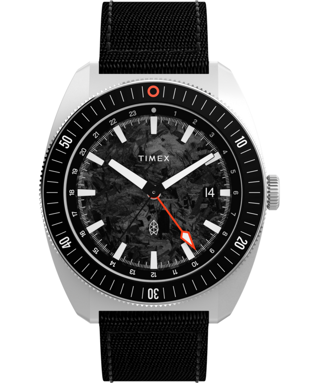 TWG067600 The James Brand x Timex Automatic GMT 41mm Watch Gift Set Profile Image