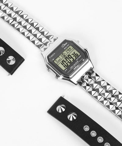 TWG068300 Dime x Timex - Presented by END. 34mm Stainless Steel Bracelet Watch Gift Set Primary Image