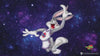 Video of Space Jam x Timex Q 30th Anniversary watch showcasing rotating views, glowing dial effect, stainless steel bracelet, and Bugs Bunny basketball-themed design in a space setting