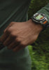 Video showcasing the TIMEX® IRONMAN® Flix 100 digital sports watch. The video highlights the watch’s rugged design, black resin strap, and bright Indiglo backlight. Close-up shots reveal the stopwatch, lap timer, and 100-lap memory features, emphasizing durability and athletic performance.