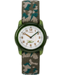 T78141YN TIMEX TIME MACHINES® 29mm Green Camo Elastic Fabric Kids Watch primary image