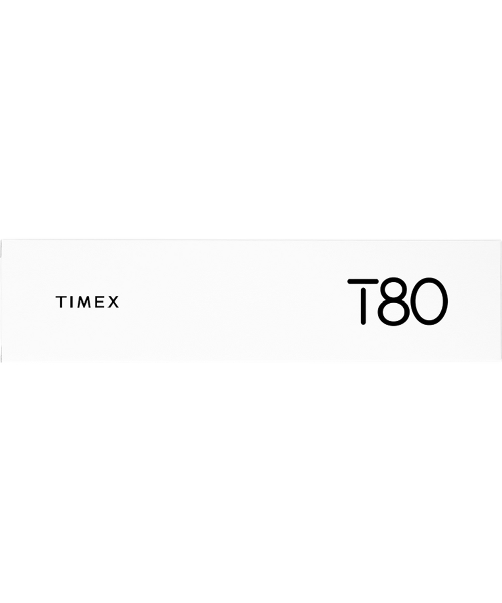 TW2R67000U8 Timex T80 34mm Stainless Steel Expansion Band Watch alternate image