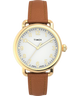 TW2U13300UK Timex® Standard 34mm Leather Strap Watch primary image