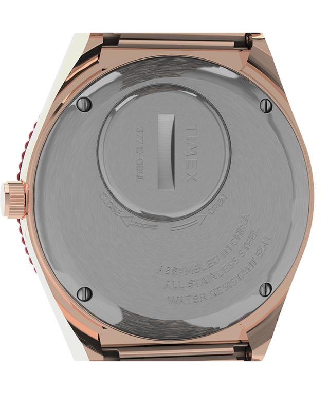 TW2U81500UK Q Timex Malibu 36mm Stainless Steel Expansion Band Watch caseback image