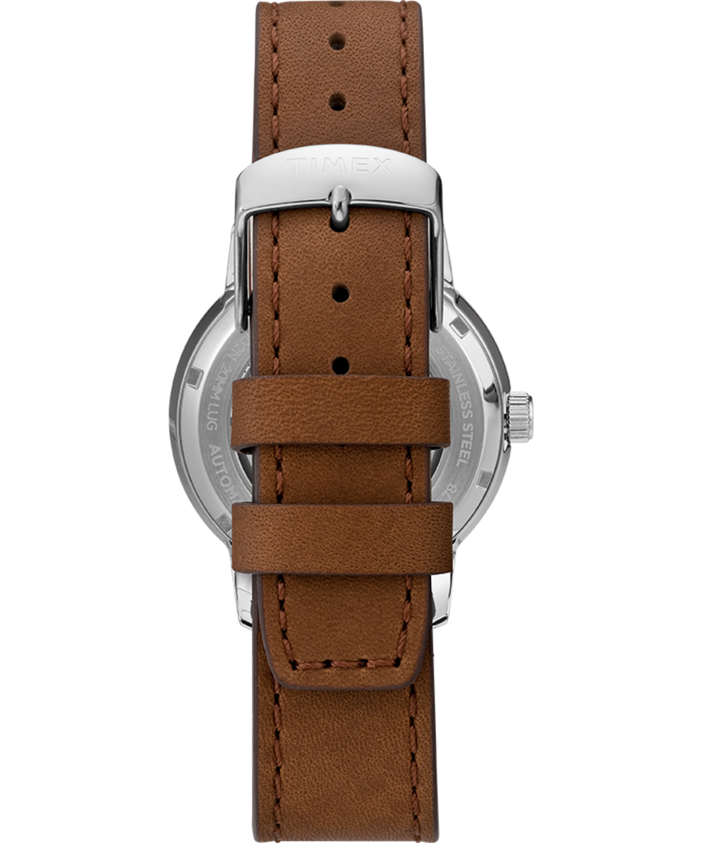 Marlin® Automatic California Dial 40mm Leather Strap Watch - TW2U83200 |  Timex EU