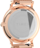 TW2U98100UK Transcend™ Floral 34mm Stainless Steel Mesh Band Watch caseback image