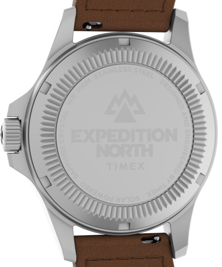 TW2V03600QY Expedition North Field Post Solar 41mm Eco-Friendly Leather Strap Watch caseback image