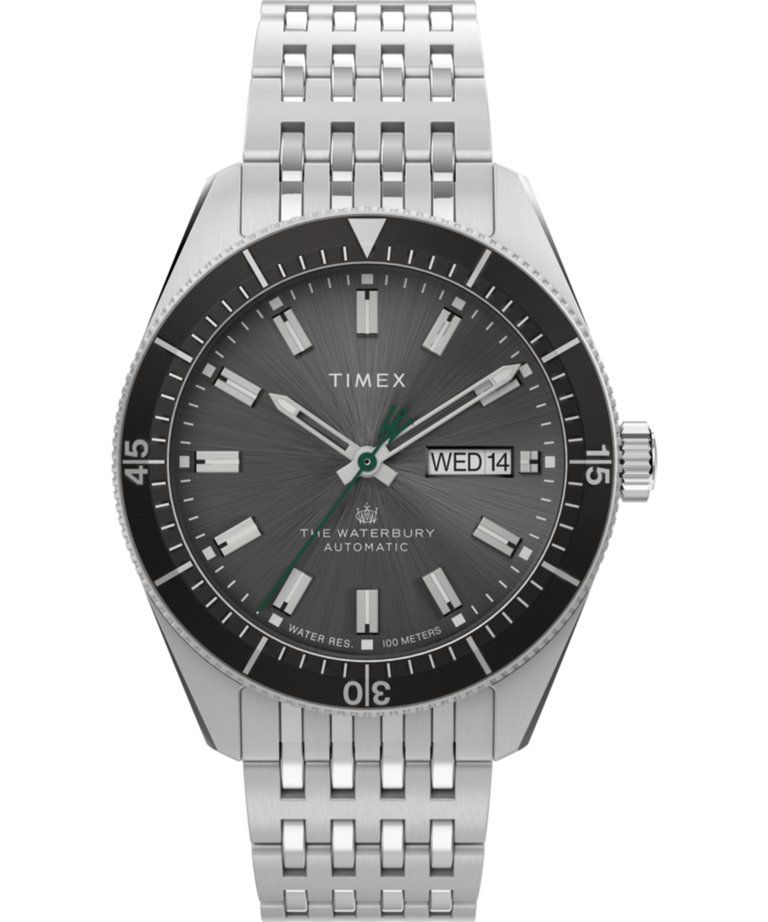 TW2V24900UK Waterbury Dive Automatic 40mm Stainless Steel Bracelet Watch primary image