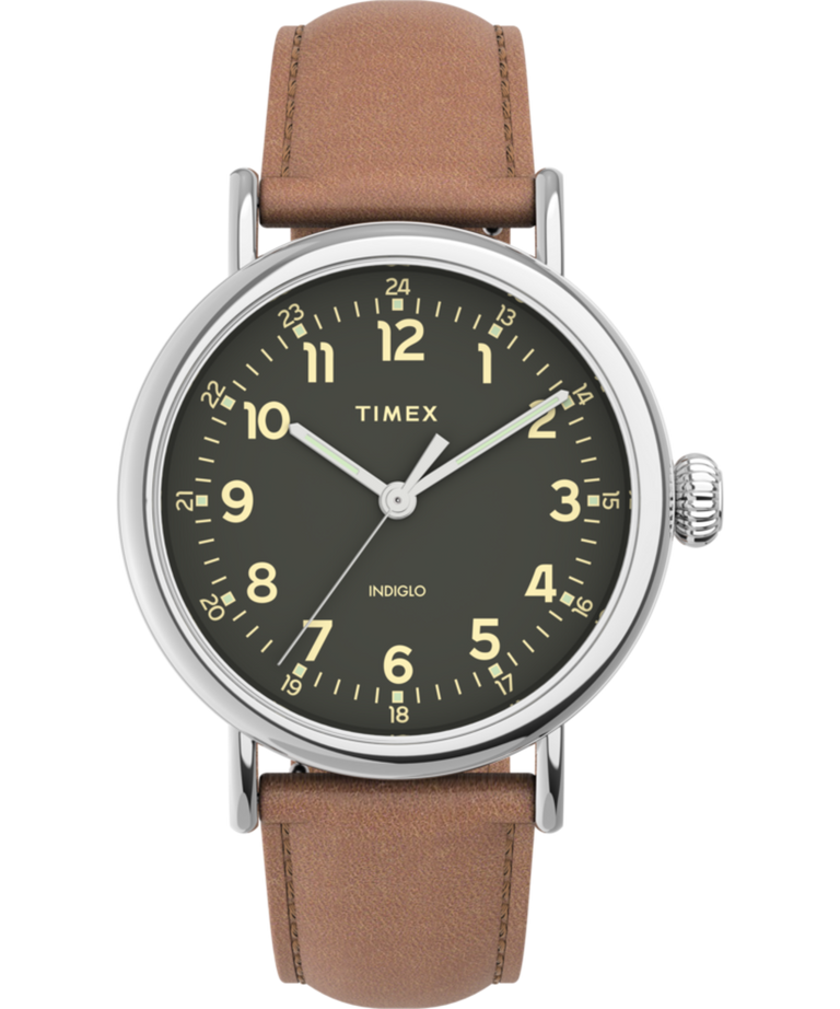 TW2V27700UK Timex Standard 40mm Leather Strap Watch primary image