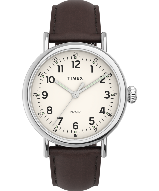 TW2V27800UK Timex Standard 40mm Leather Strap Watch primary image
