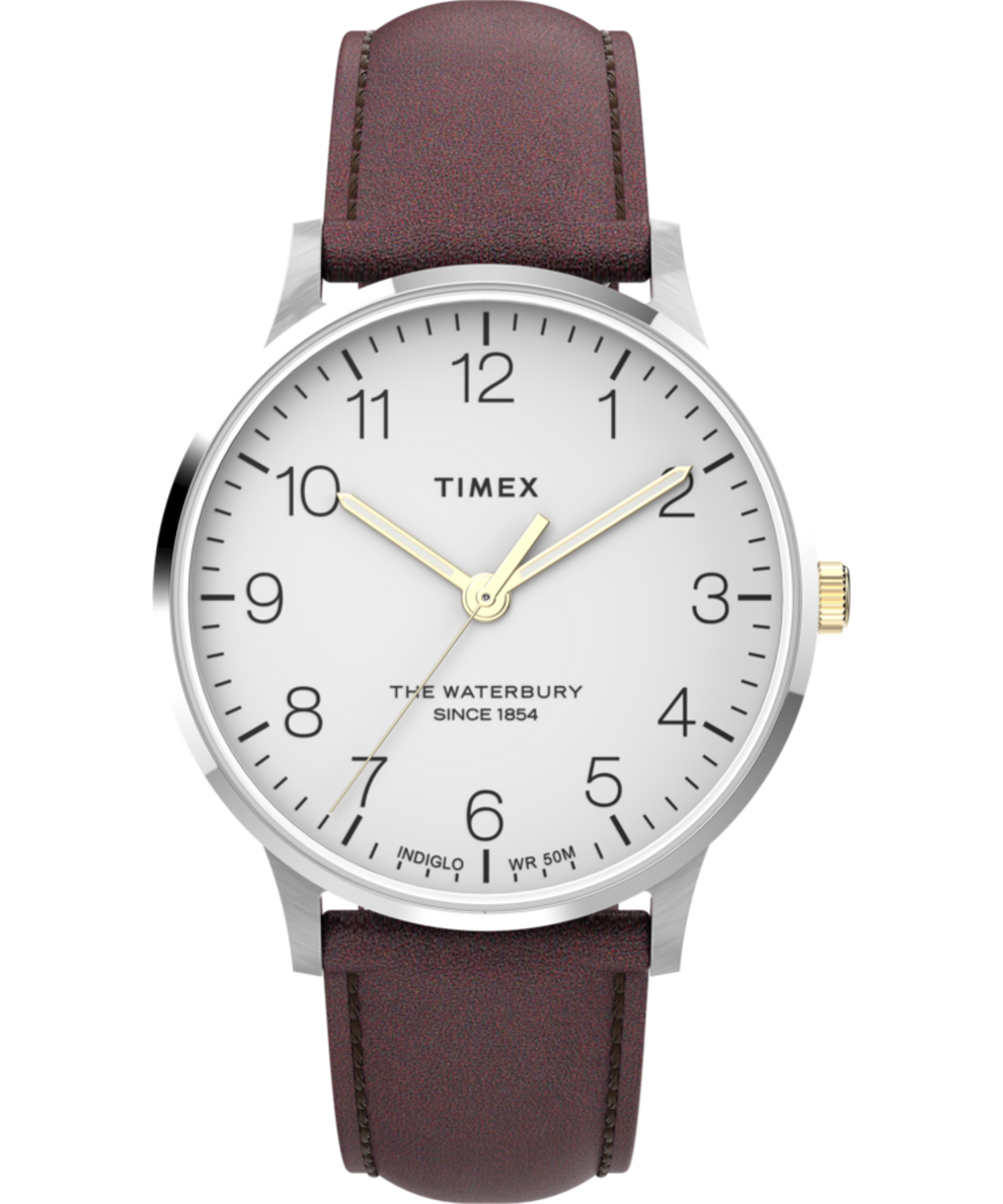 TW2V28800UK Waterbury Classic 40mm Leather Strap Watch primary image