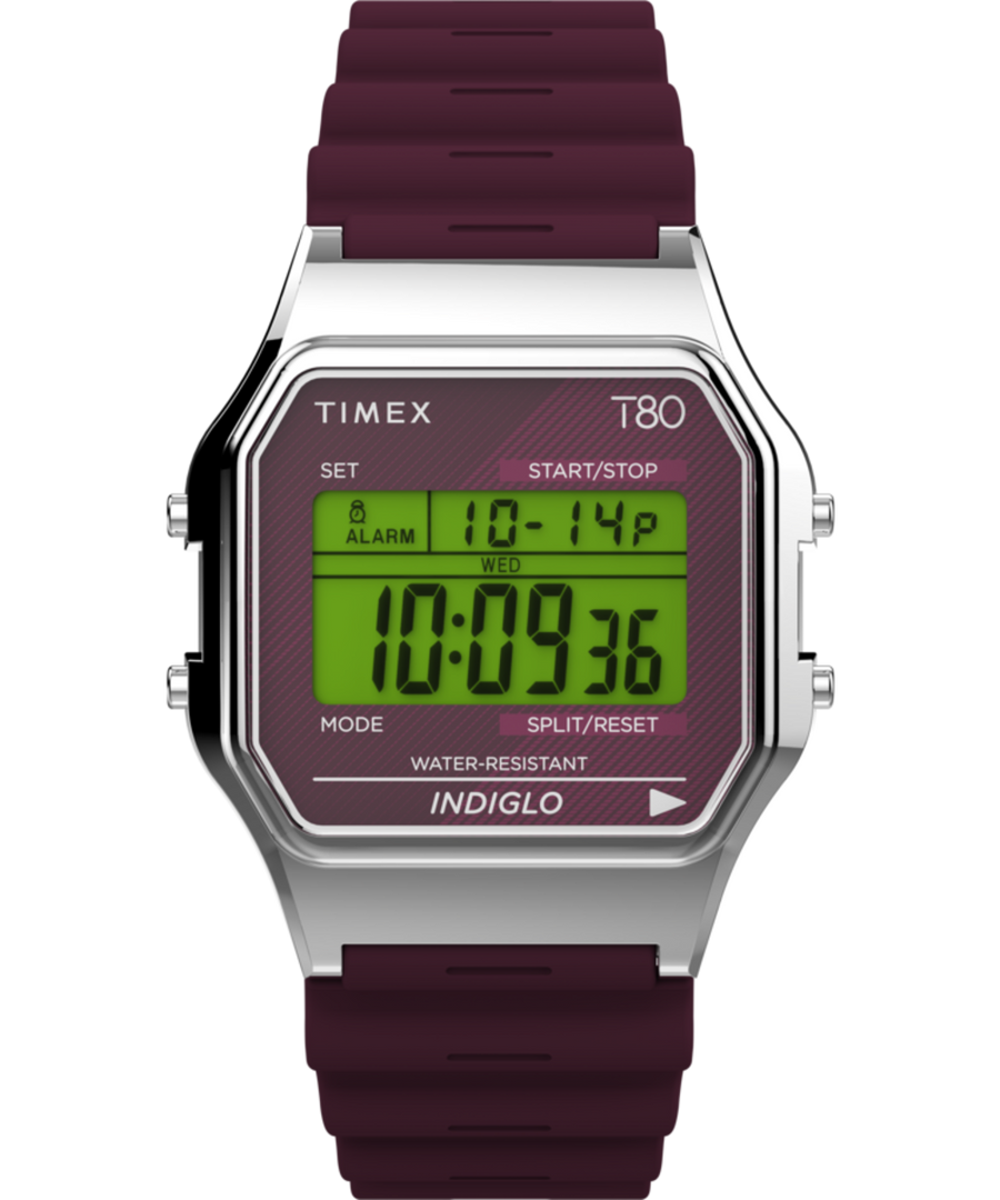 TW2V41300U8 Timex T80 34mm Resin Strap Watch primary image