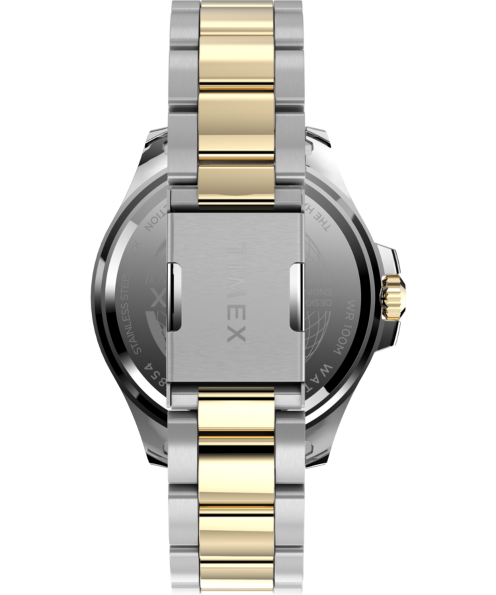 Timex Harborside | 43mm Stainless Steel Watch Bracelet EU Coast TW2V42000 -