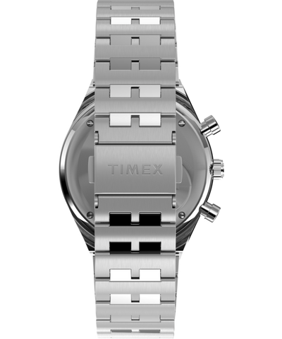 TW2V42600UK Q Timex Chronograph 40mm Stainless Steel Bracelet Watch strap image