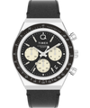TW2V427007U Q Timex Chronograph 40mm Leather Strap Watch primary image