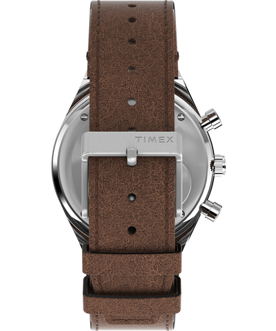 TW2V428007U Q Timex Chronograph 40mm Leather Strap Watch strap image
