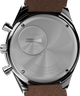 TW2V428007U Q Timex Chronograph 40mm Leather Strap Watch caseback image
