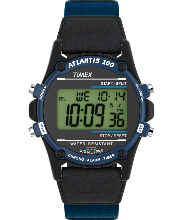 TW2V44400UK Atlantis 40mm Fabric and Leather Strap Watch primary image