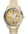 TW2V47300UK Timex Legacy x Peanuts 34mm Stainless Steel Bracelet Watch primary image
