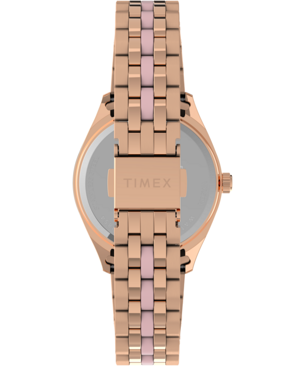 TW2V52600UK Timex Legacy Boyfriend x BCRF 36mm Stainless Steel Bracelet Watch strap image